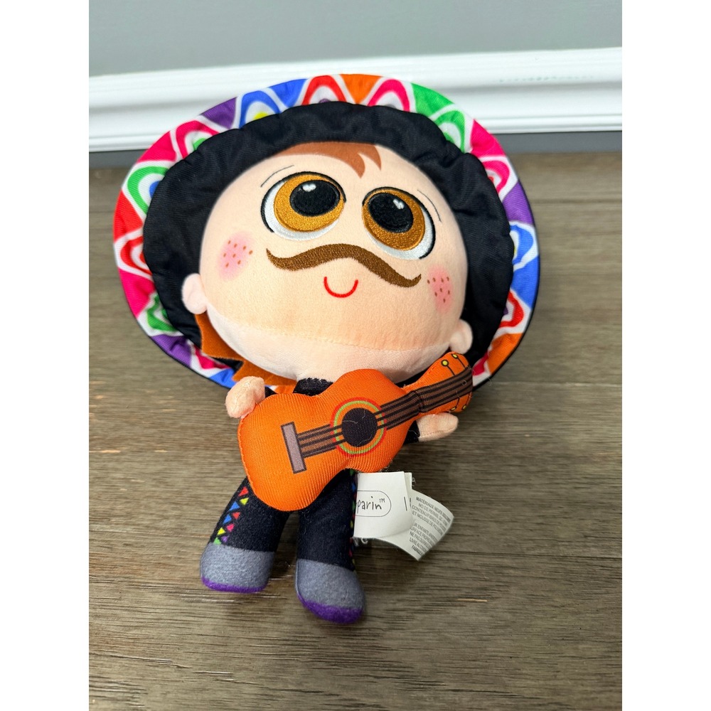 Amparin Distroller Mariachi‎ Boy Plush Doll Sombrero Guitar Mustache 7 Inch